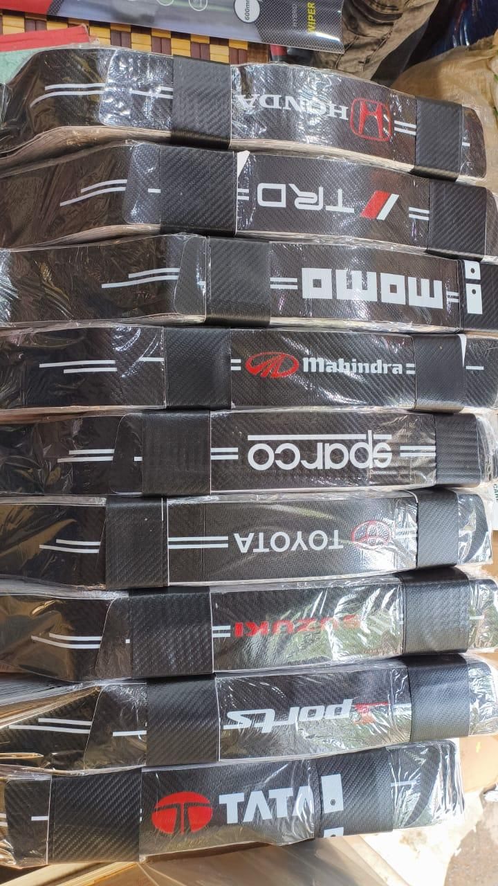 Carbon Fiber Car Door Sill Protector (Pack of 4) – Universal Fit